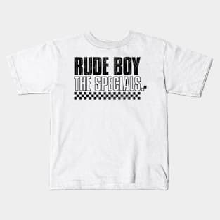 Rude Boy Vintage Kids T-Shirt